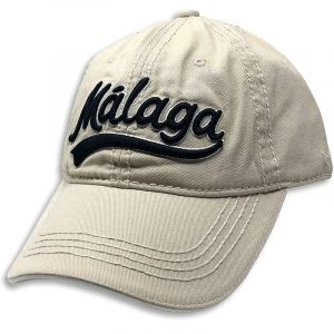 Gorra de Beisbol Clasica con Bordado de Málaga España 3D