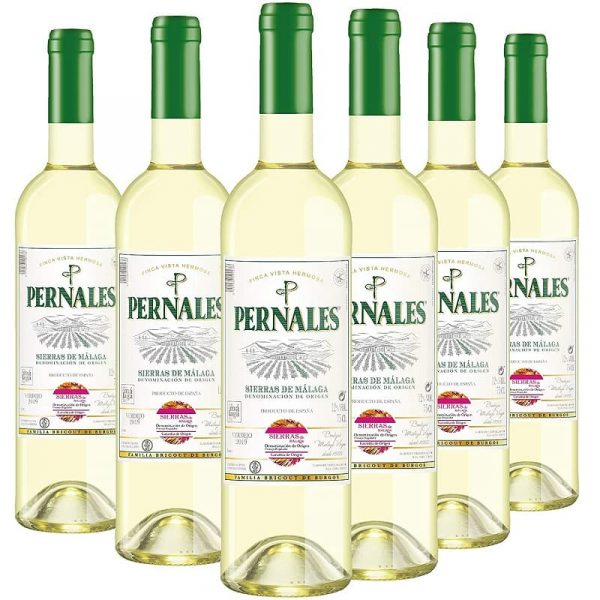 Pack Pernales Verdejo de 6 botellas. Vino blanco Sierras de Málaga