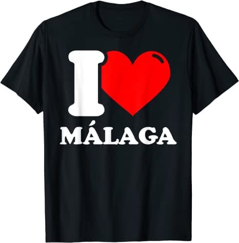 I love Málaga Camiseta