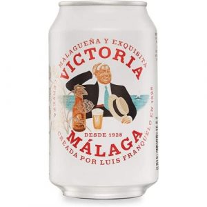 Victoria Cerveza Lager Malagueña Latas