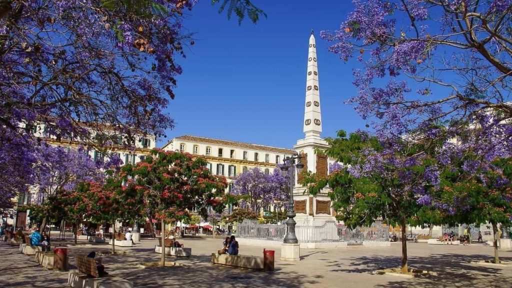 plaza de la merced malaga
